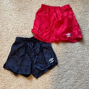 Set of Umbro shorts